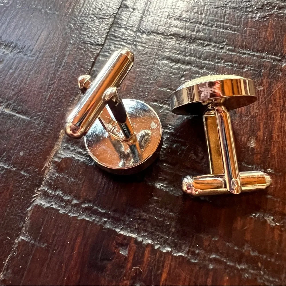 Fabric Covered Cuff Links